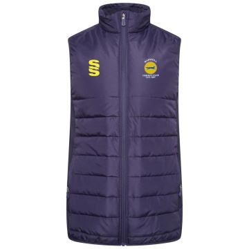Barwell CC ACTIVE GILET - NAVY