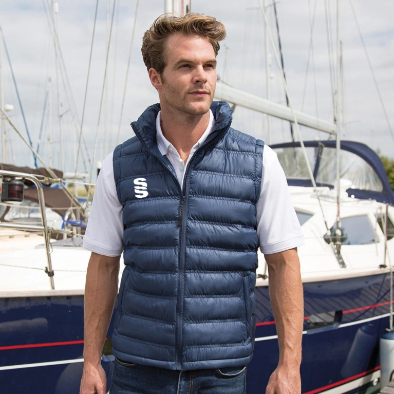 BARWELL CC Padded Gilet : Navy