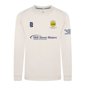 Barwell CC BLAST LONG SLEEVE SWEATER - Ivory