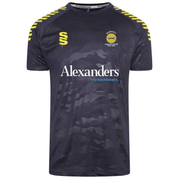 BARWELL CC Camo T-shirt : Navy