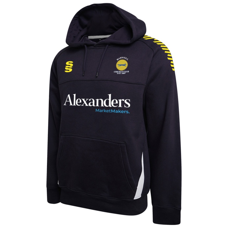 BARWELL CC Fuse Hoody : Navy / White